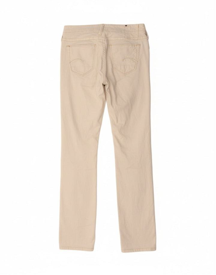 G-STAR Womens Slim Jeans W28 L33 Off White Cotton Vintage G-Star and Second-Hand G-Star from Messina Hembry 