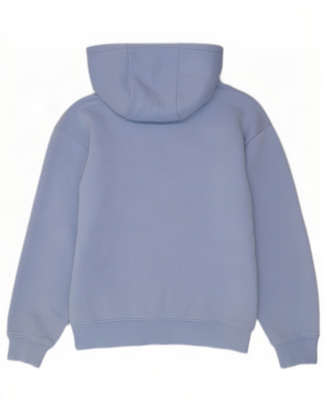 Zara Mens Hoodie Jumper Medium Blue Cotton
