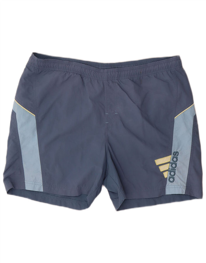 Adidas Mens Sport Shorts Large Blue Polyester