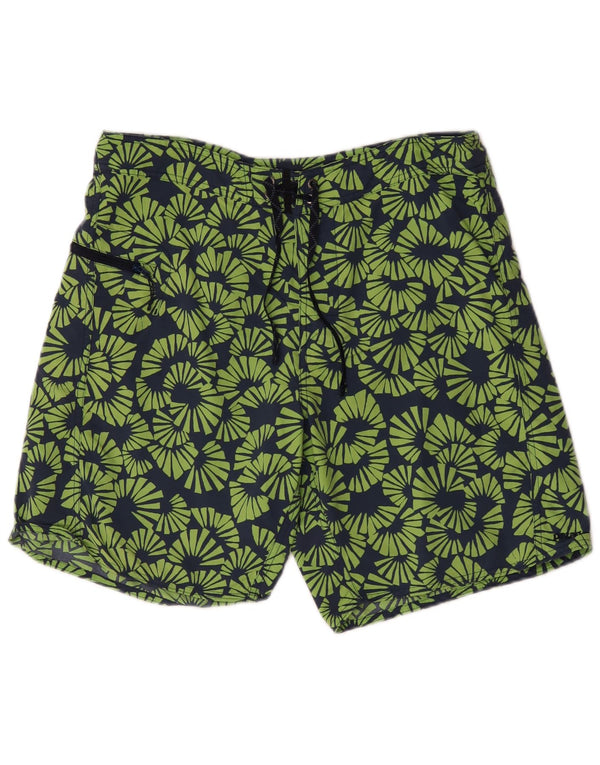 Patagonia Mens Swimming Shorts Large Navy Blue Floral