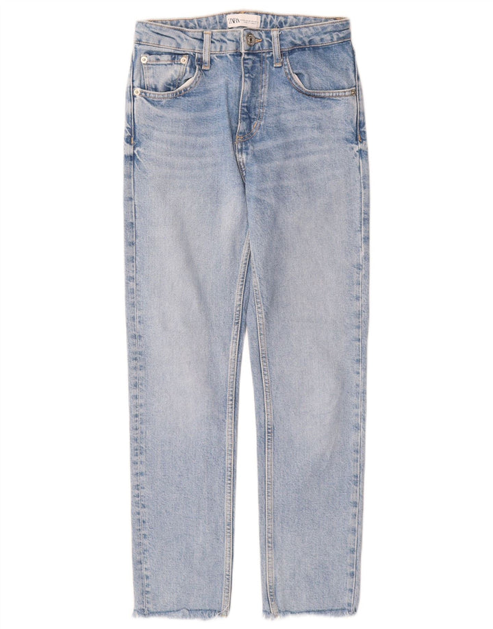 Zara Womens Slim Jeans EU 34 2XS W24 L26 Blue