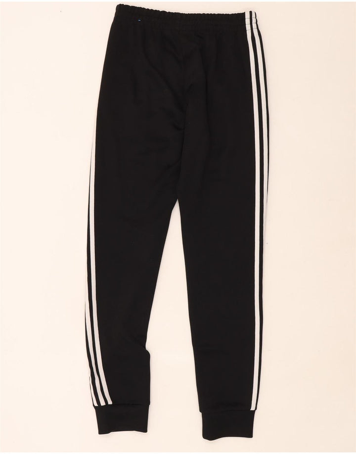 Adidas Mens Treino Calças Joggers Pequeno Poliéster Preto