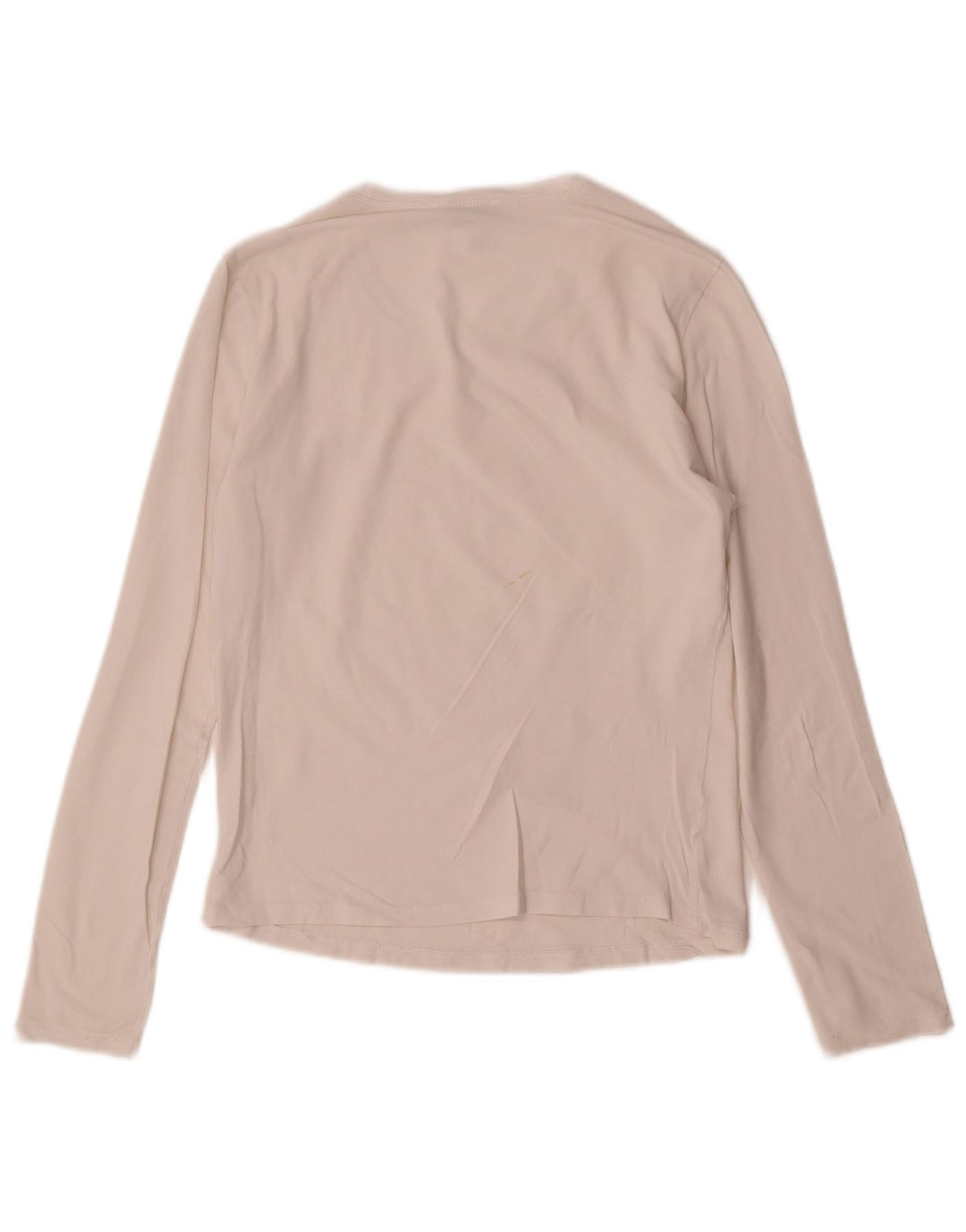 Armani Jeans Dame Top Langærmet UK 12 Medium White