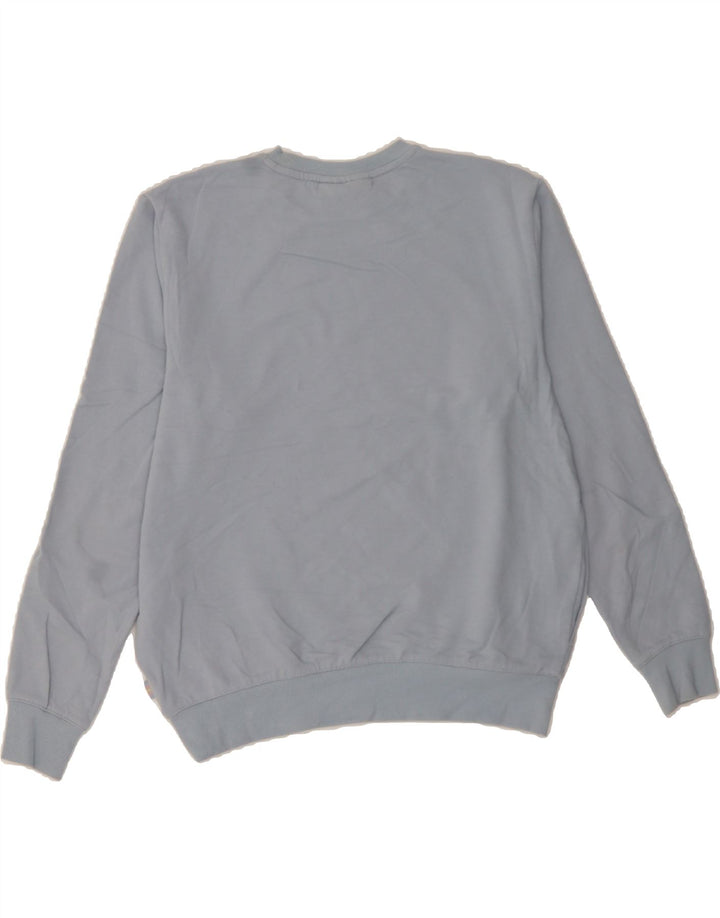 FILA Womens Sweatshirt Jumper UK 14 Medium Grey Cotton Vintage Fila and Second-Hand Fila from Messina Hembry 
