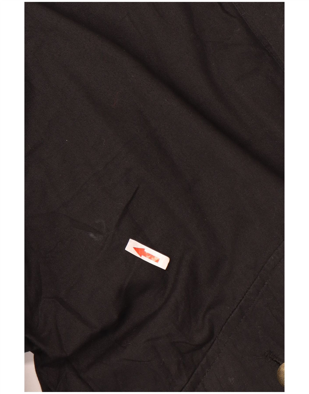C & A Mens Military Bomber Jacket EU 54 2XL Black Cotton