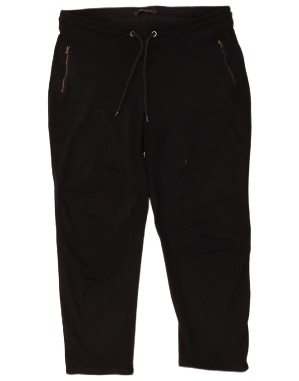 Женские спортивные брюки Marks & Spencer UK 16, большие, черные, вискоза