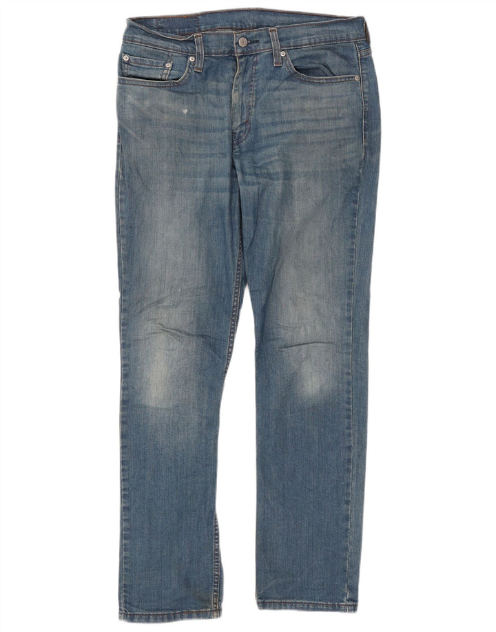 Levi's Herre 511 Slim Jeans W33 L32 Blå Bomuld