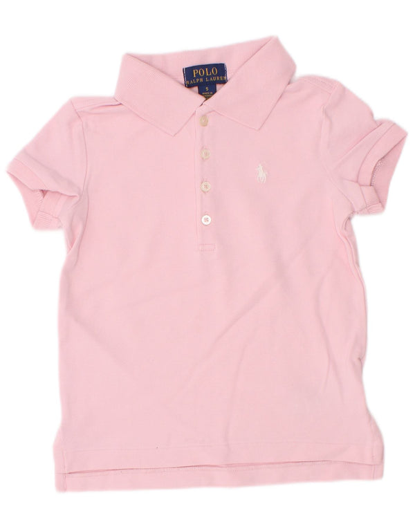 Polo Ralph Lauren Chemise Fille 4-5 ans Rose Coton