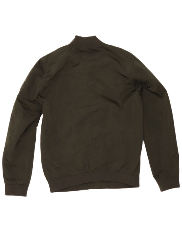 Bomber pentru bărbați Zara UK 38 Medium Kaki Poliester