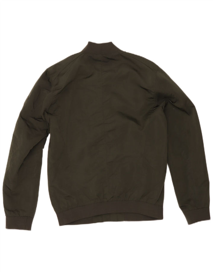 Bomber pentru bărbați Zara UK 38 Medium Kaki Poliester