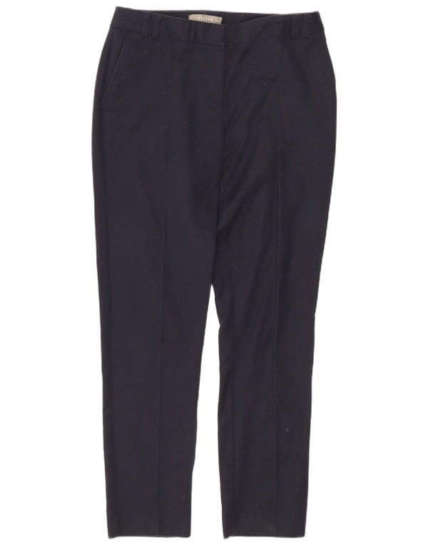 Oasis Dame Slim Chino Bukser UK 8 Small W28 L26 Marineblå Bomuld