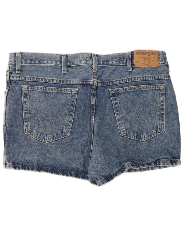 Damskie spodenki jeansowe Wrangler W38 XL, niebieskie, bawełniane