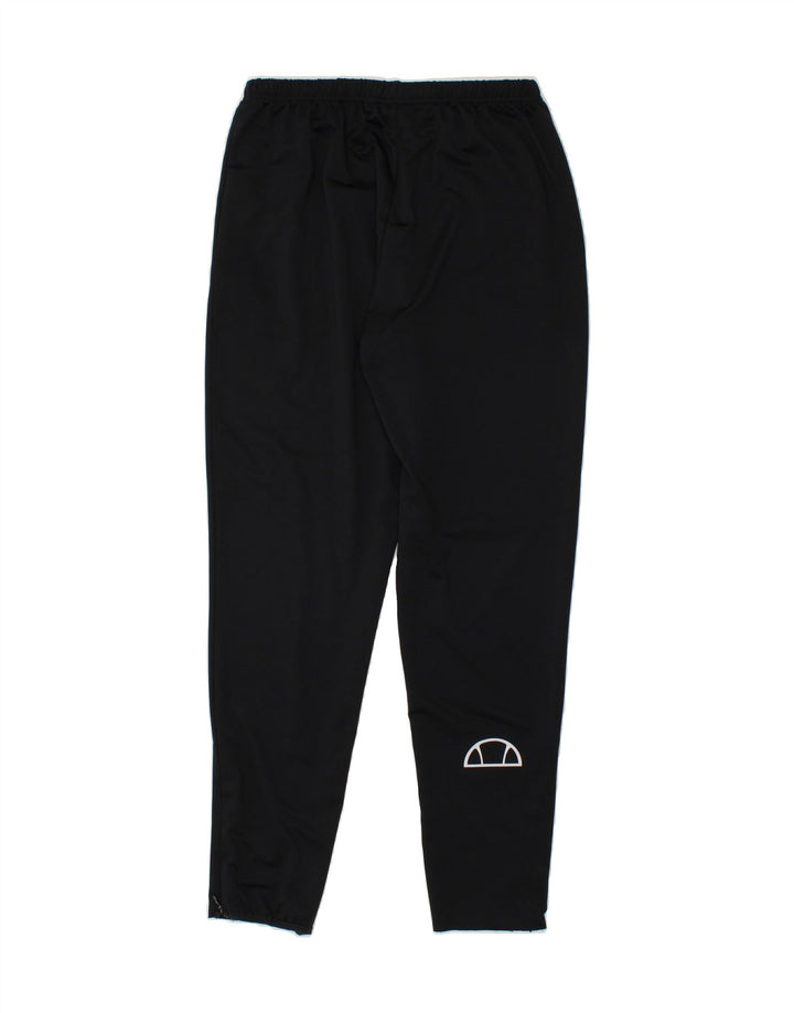 ELLESSE Womens Tracksuit Trousers UK 14 Large Navy Blue Polyester Vintage Ellesse and Second-Hand Ellesse from Messina Hembry 