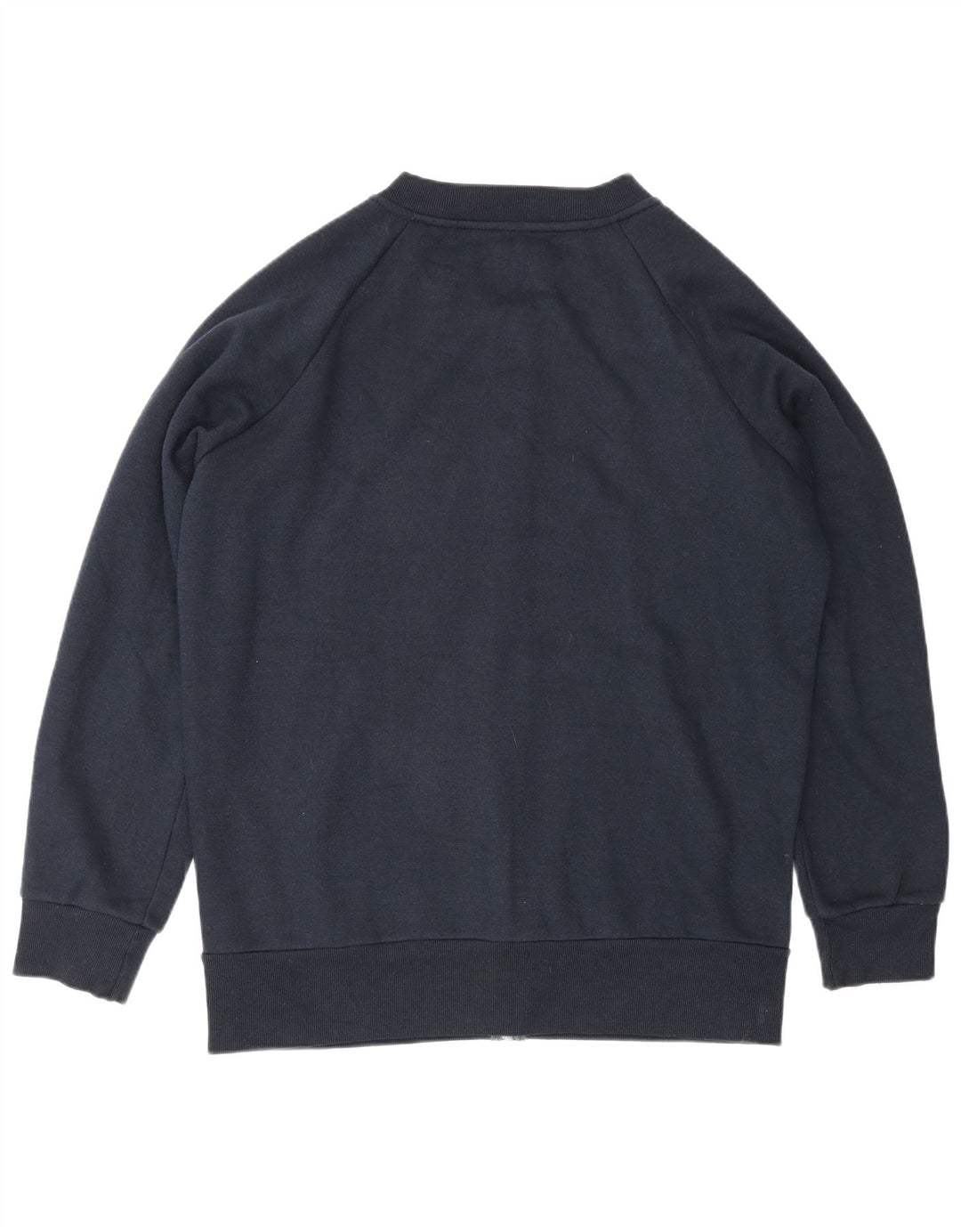 French Connection Mens Tracksuit Top Jacket Large Navy Blue Cotton