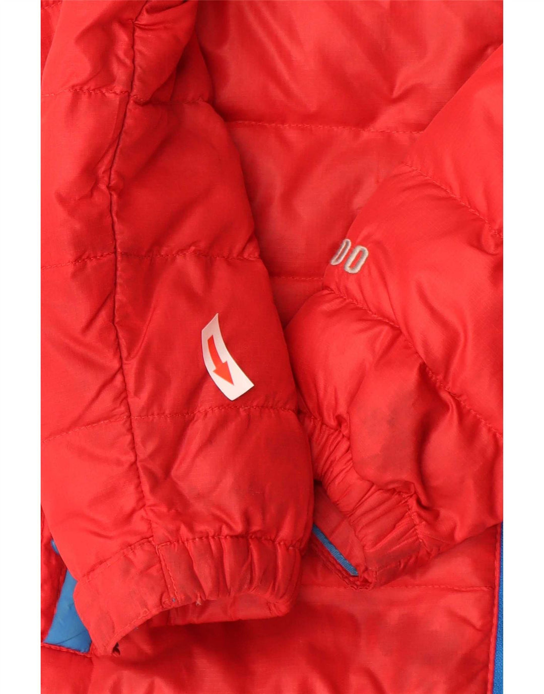 The North Face Boys Padded Jacket 7-8 Years Small Red