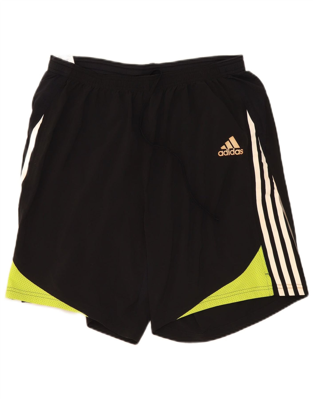 Adidas Mens Sport Shorts Large Black Colourblock Polyester