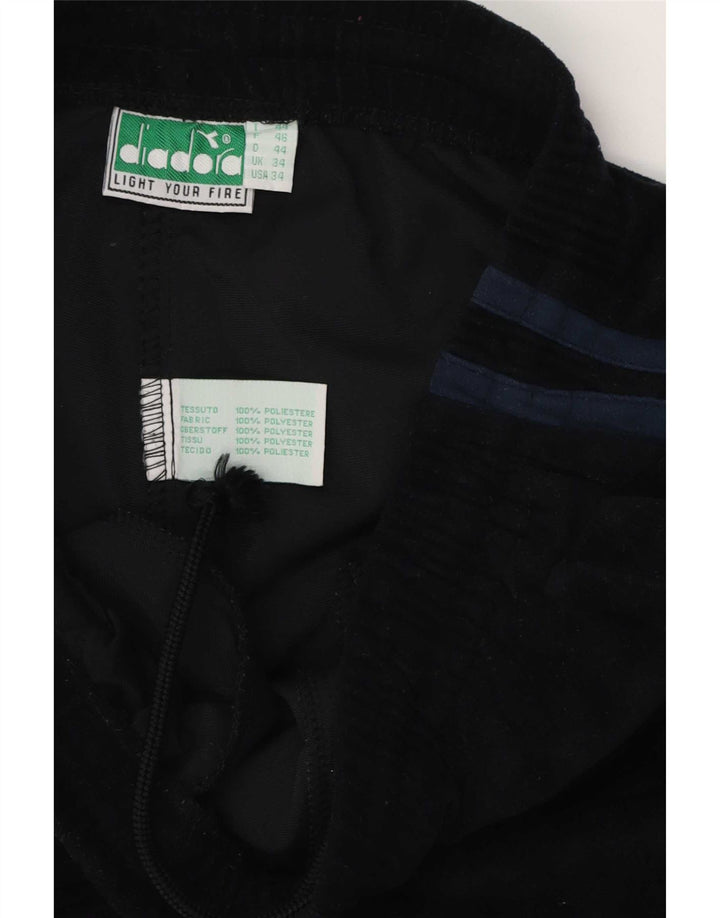 Diadora Pantalon De Survêtement Homme Large Noir Polyester