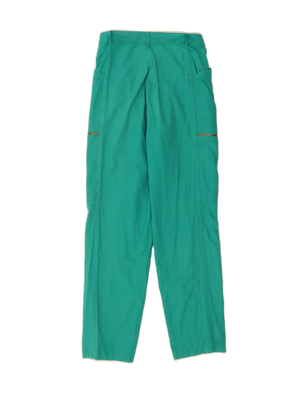 MUSTANG Womens Straight Cargo Trousers W28 L30 Green Vintage Mustang and Second-Hand Mustang from Messina Hembry 