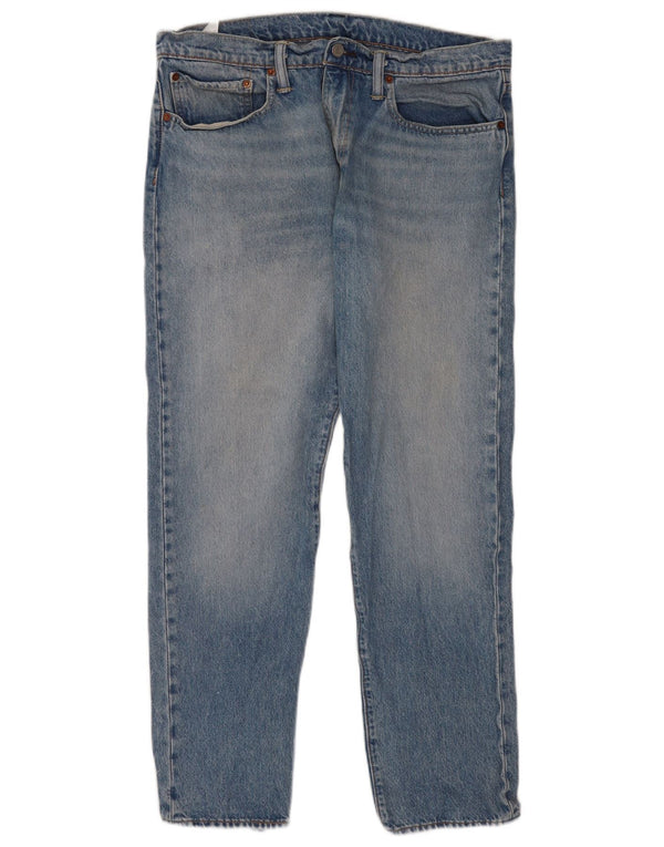 Levi's Mens 502 Kúpos farmer W34 L32 kék pamut