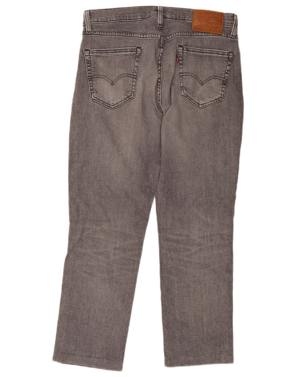 Мужские джинсы Levi's 511 Slim W33 L32 Серые хлопковые