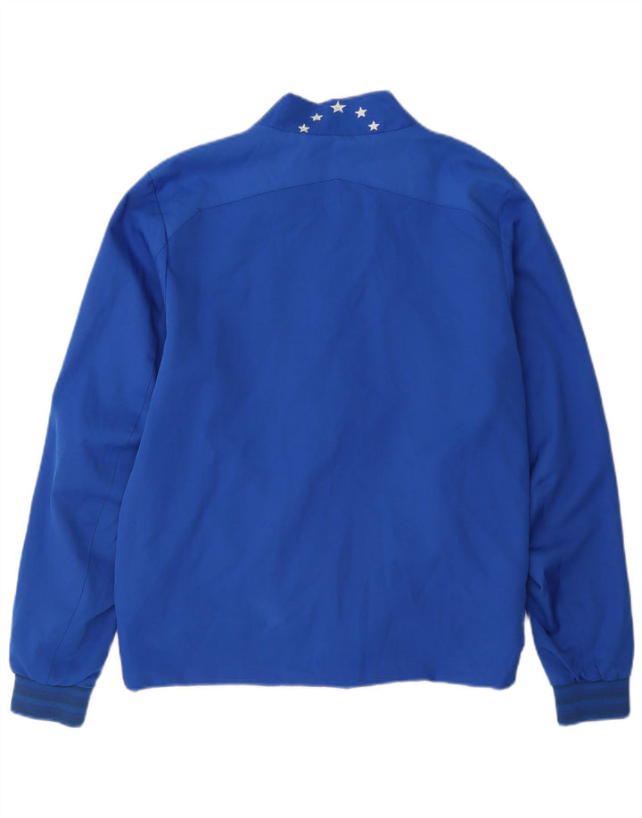 Umbro Herre Rangers Grafisk Træningsdragt Top Jakke Medium Blå Polyester
