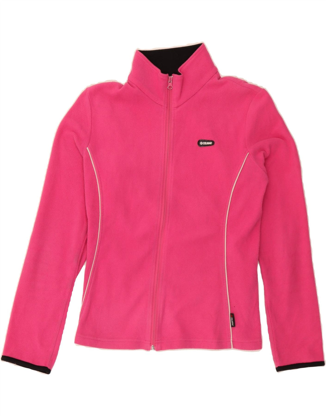 COLMAR Womens Fleece Jacket UK 16 Large Pink Polyester Vintage Colmar and Second-Hand Colmar from Messina Hembry 