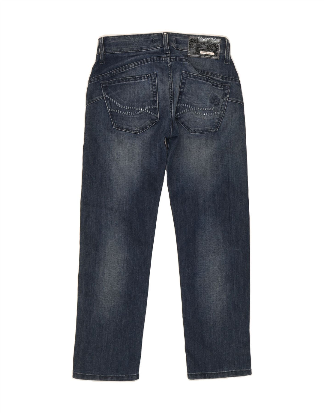 LIU JO Womens Cropped Jeans W27 L24 Blue Cotton Vintage Liu Jo and Second-Hand Liu Jo from Messina Hembry 
