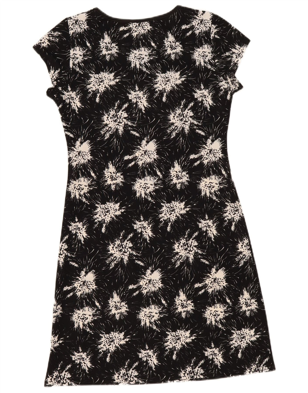 Liu Jo Womens Sheath Dress UK 12 Medium Black Floral Polyester