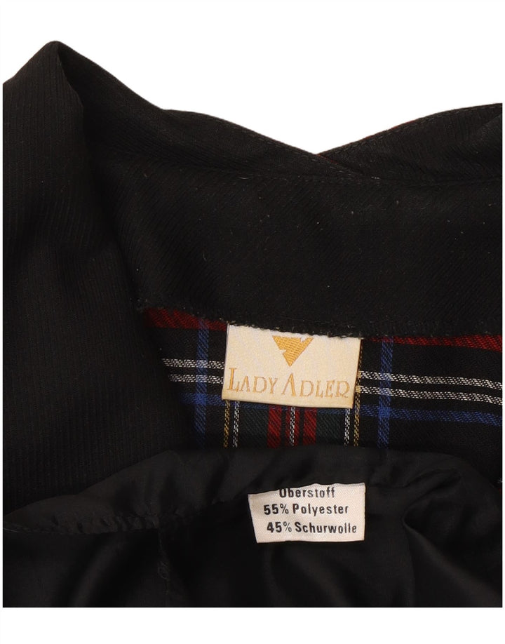 Adler Womens Sheath Dress UK 16 Large Multicoloured Check Polyester