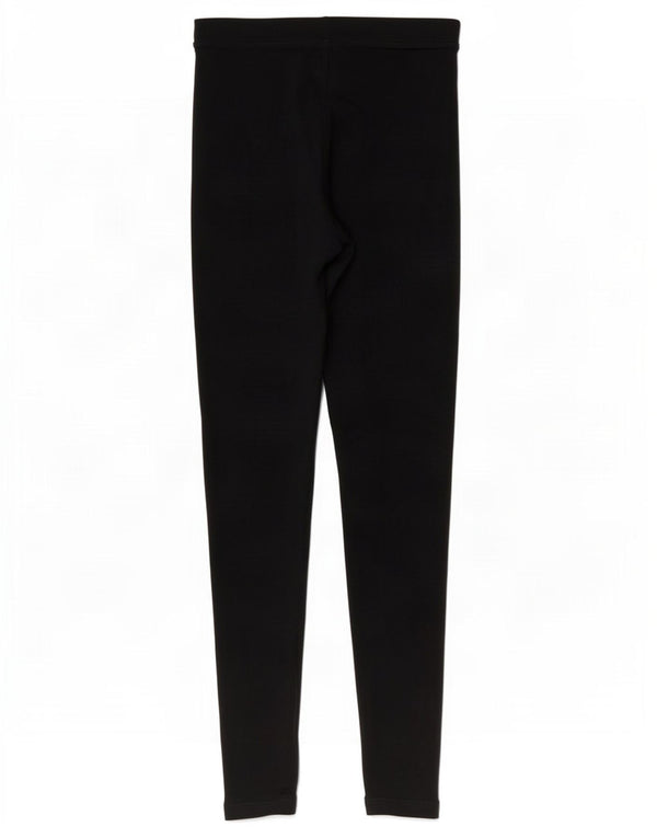 Leggings da donna Marks & Spencer UK 10 piccolo cotone nero