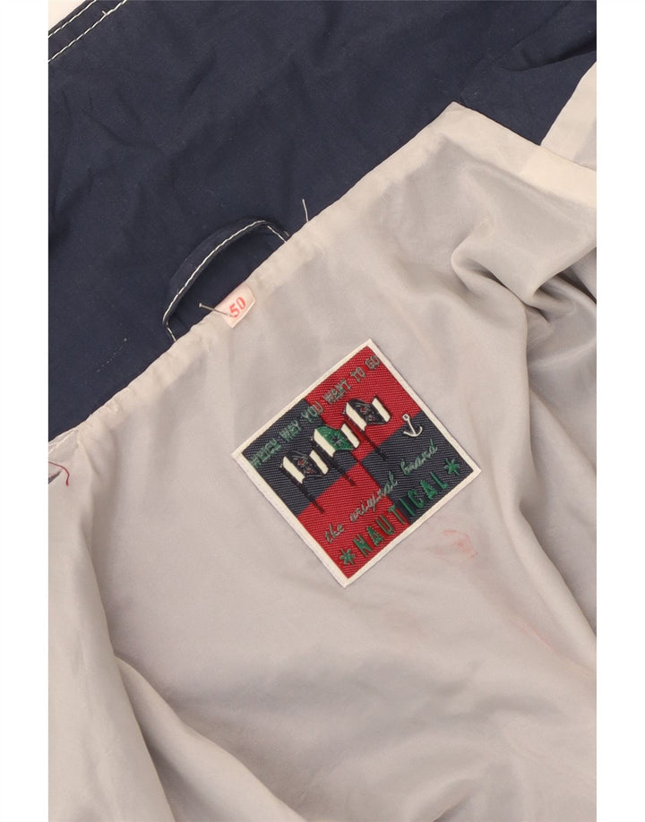 Vintage bomberjakke til mænd IT 50 Medium Flerfarvet Colourblock