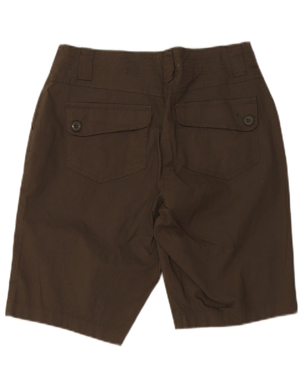 Mountain Warehouse Γυναικείο Σορτς Chino UK 10 Small W30 Χακί Βαμβακερό