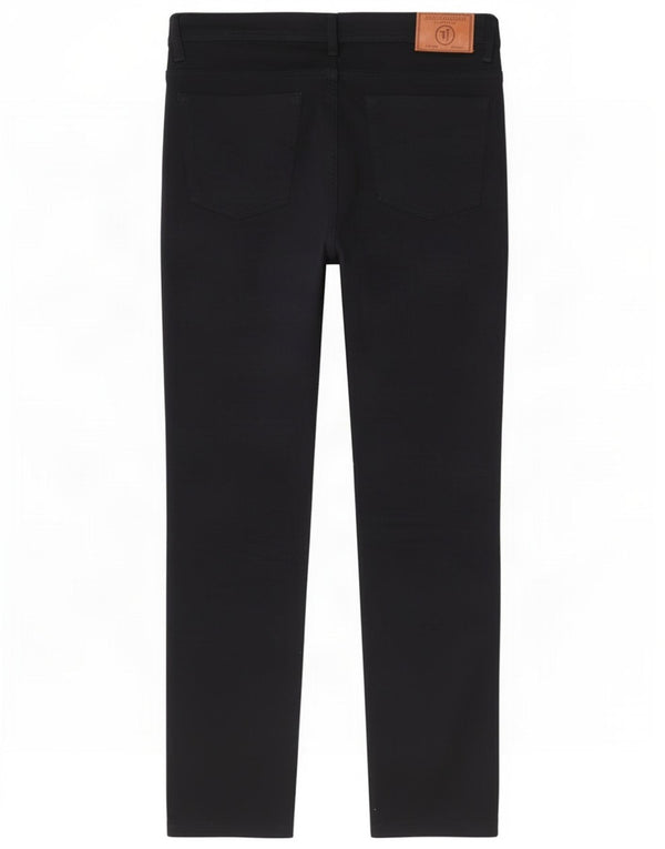 Pantaloni Casual Slim Donna Trussardi W32 L27 Blu Navy Cotone