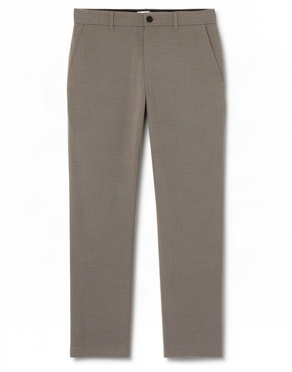 Pantaloni chino conici pentru femei Zara L32 L28 Gri Poliester