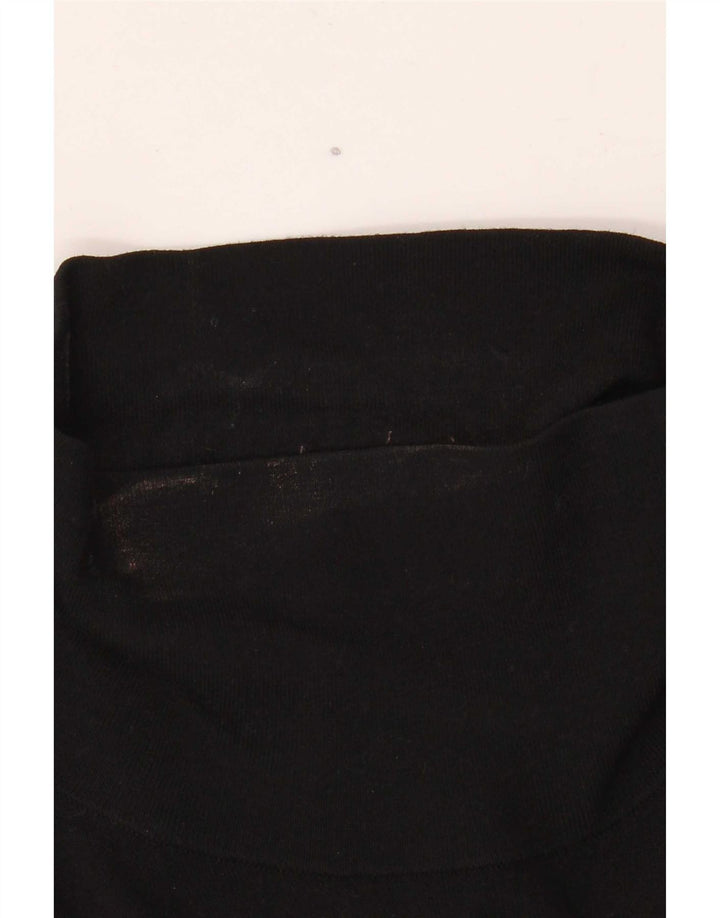 Max Mara Womens Blouse Top UK 20 2XL Black
