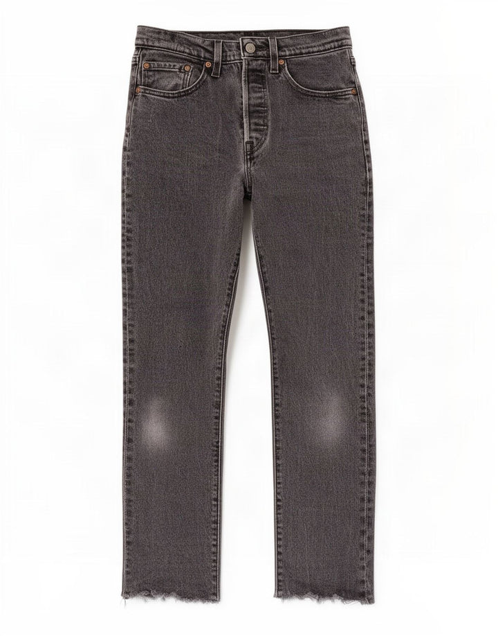 Damskie jeansy Levi's 501 Straight W26 L28 Szare