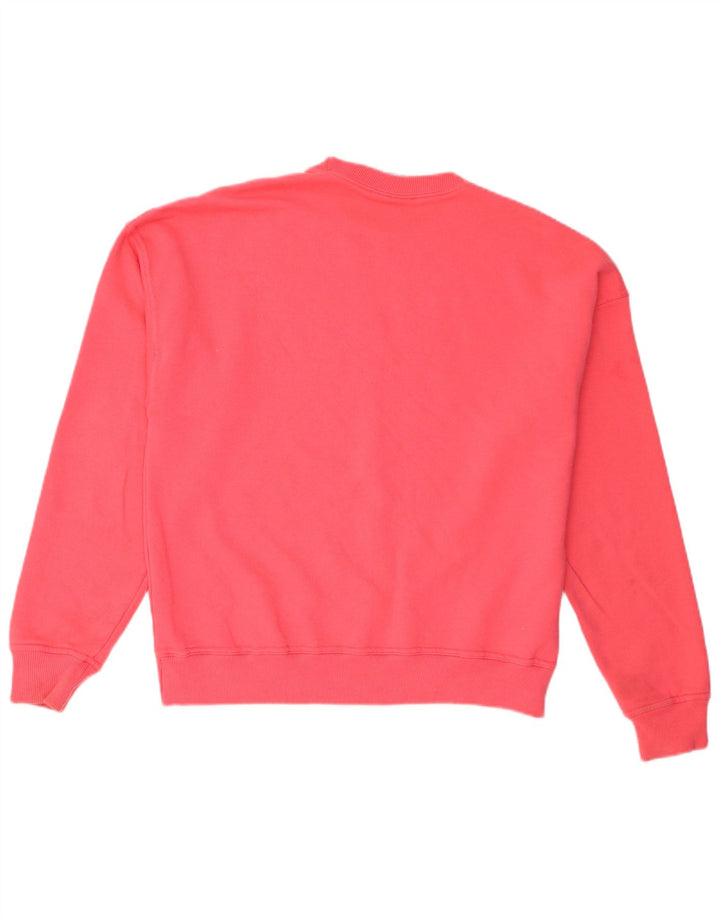 Felpa oversize con grafica da donna Champion UK 14 Rosa medio