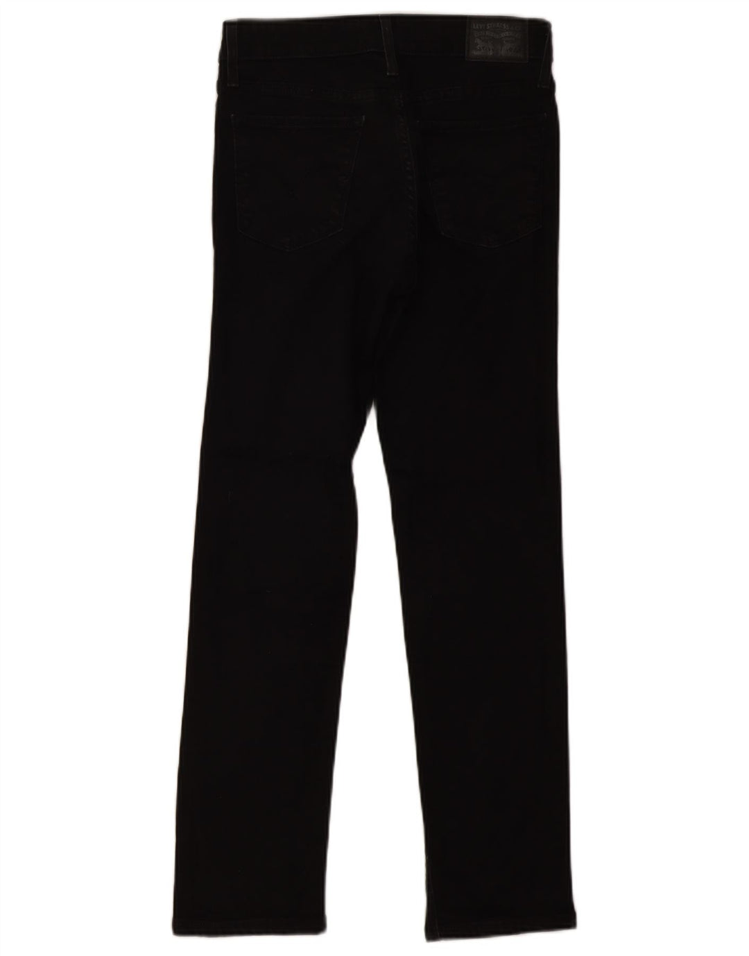 Levi's Womens 712 Slim Jeans W27 L28 Black Cotton