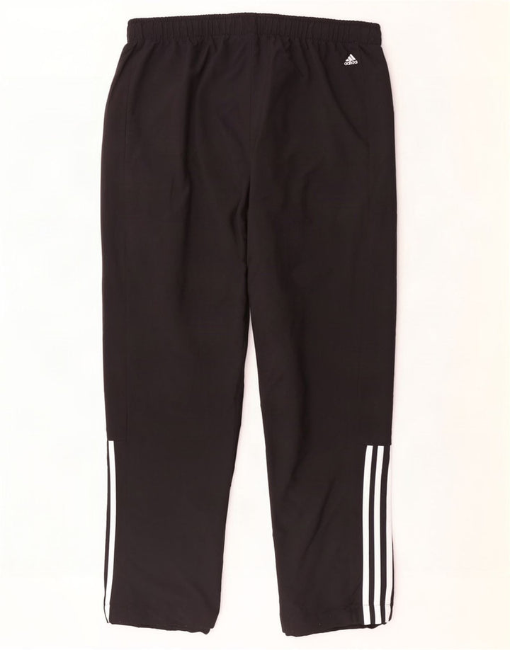 Męskie spodnie dresowe Adidas Climalite XL, czarne, poliestrowe