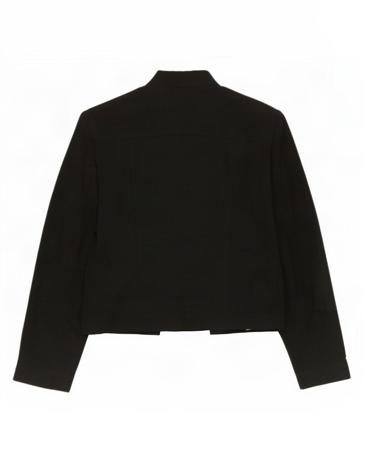 Marks & Spencer Chaqueta tipo blazer abierta para mujer UK 10 Small Black