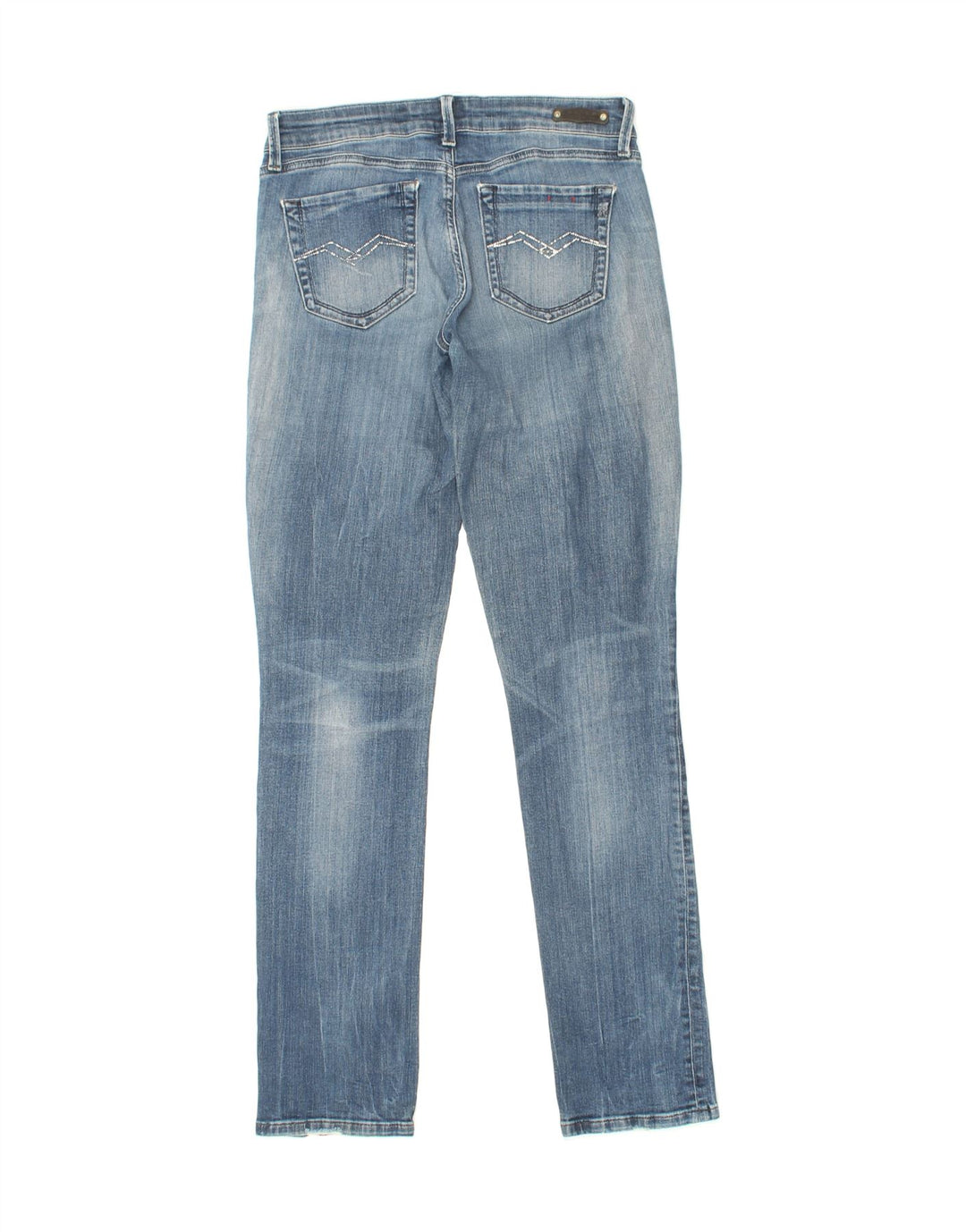 REPLAY Womens Slim Jeans W30 L33 Blue Vintage Replay and Second-Hand Replay from Messina Hembry 