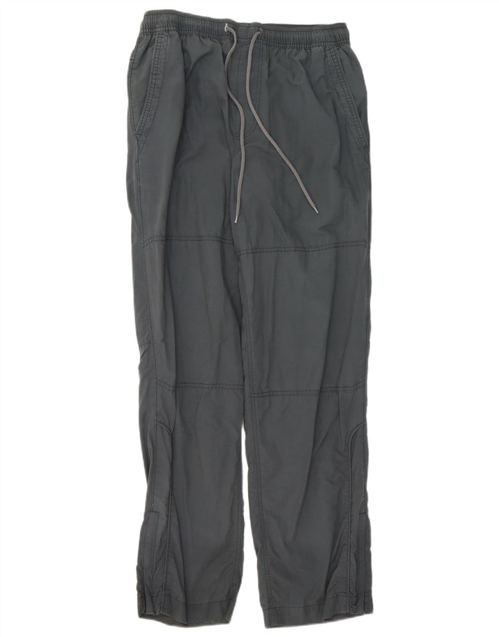 Marks & Spencer Mens Straight Casual Trousers W32 L32 Grey
