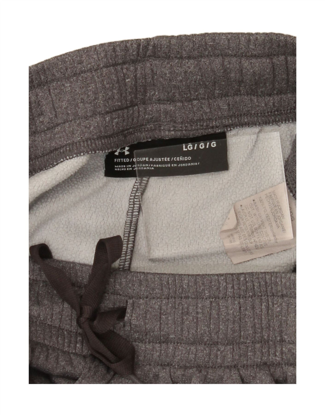 UNDER ARMOUR Womens Tracksuit Trousers Joggers UK 14 Large Grey Polyester Vintage Under Armour and Second-Hand Under Armour from Messina Hembry 