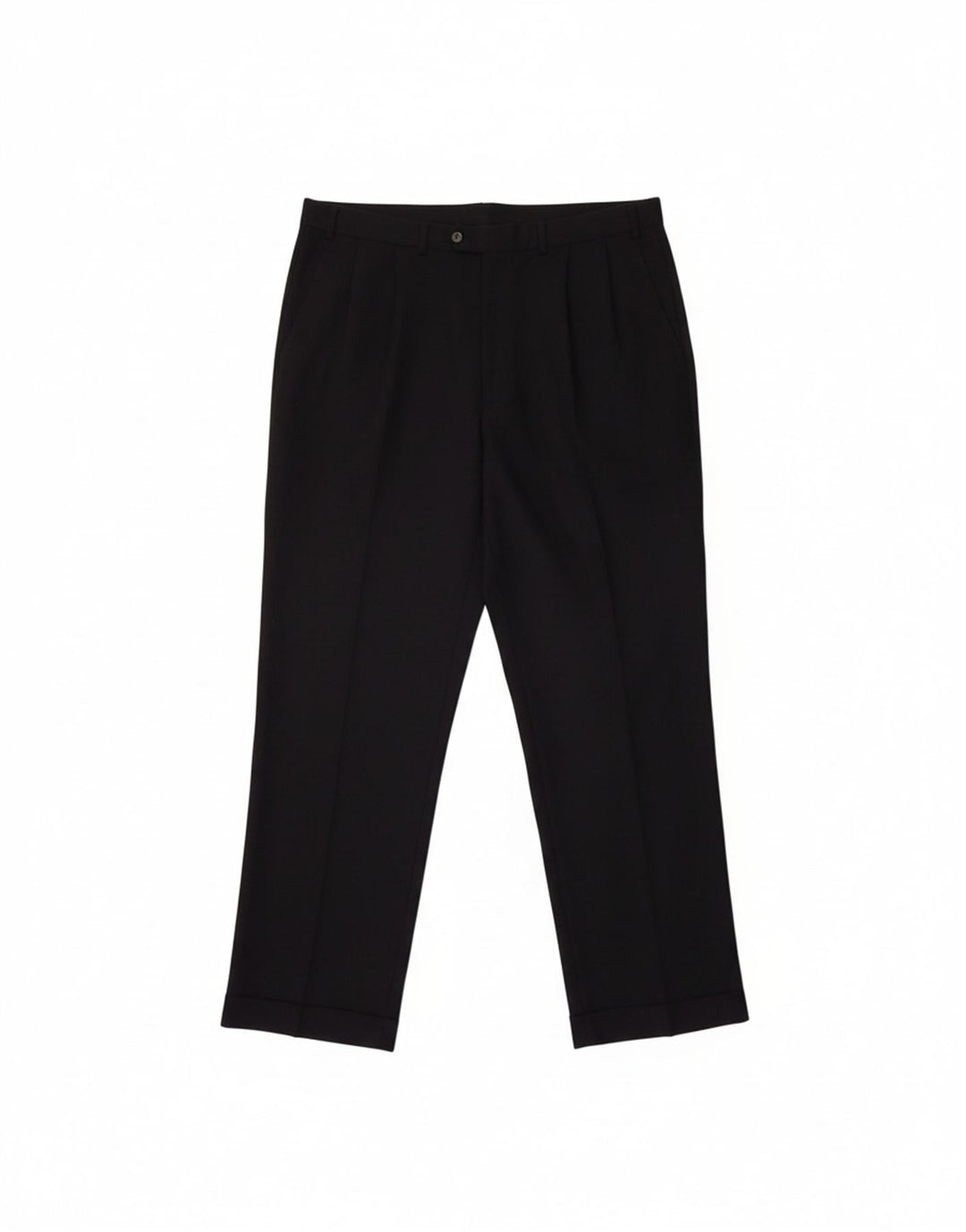 CHAPS Mens Pegged Suit Trousers W42 L31 Navy Blue Wool Vintage Chaps and Second-Hand Chaps from Messina Hembry 
