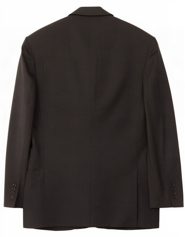 Giacca blazer doppiopetto da uomo Yves Saint Laurent taglia 48 grande grigia