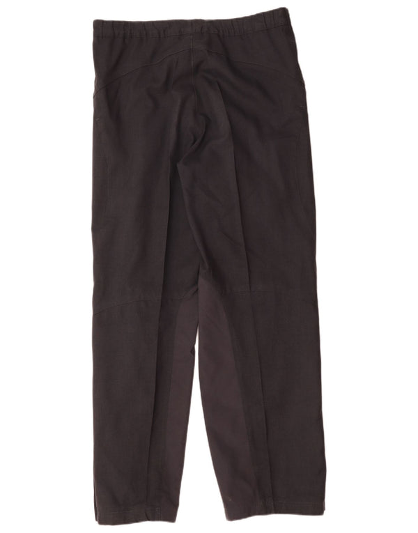 Adidas Mens Riding Waterproof Trousers W34 L33 Grey Polyamide