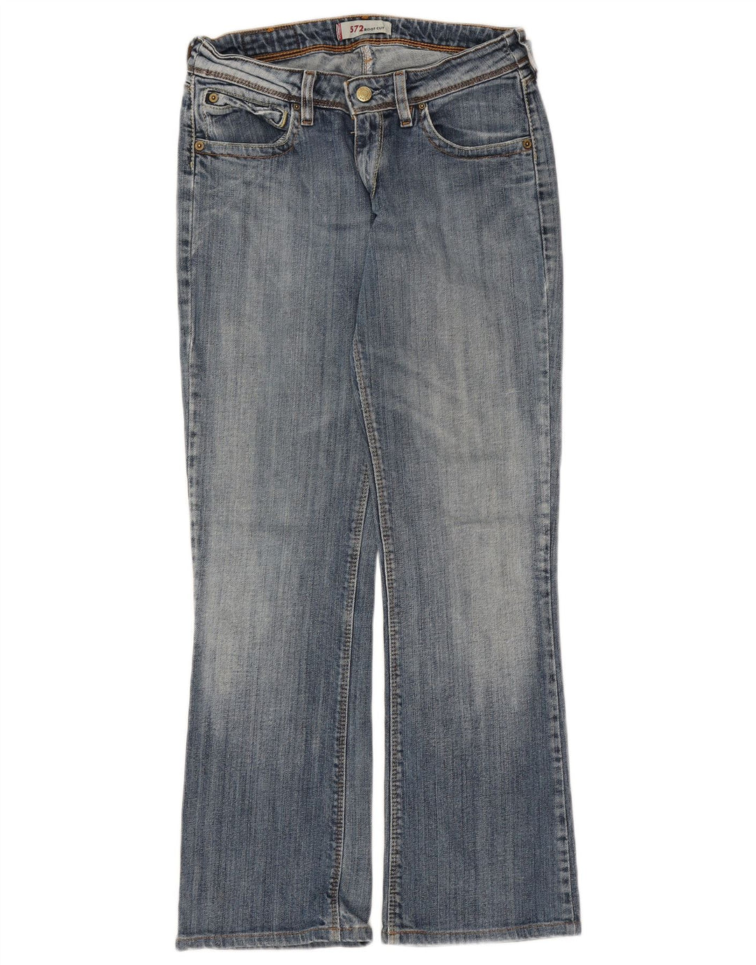Jeans Levi's 572 Bootcut da donna W30 L29 in cotone blu