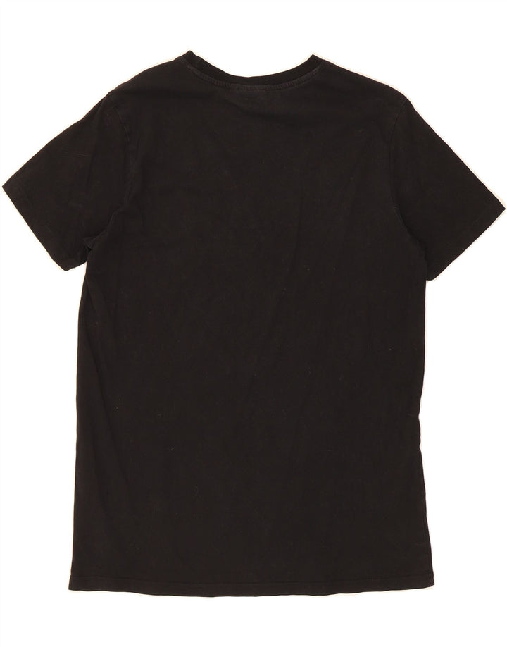 FILA Mens T-Shirt Top Medium Black Cotton Vintage Fila and Second-Hand Fila from Messina Hembry 