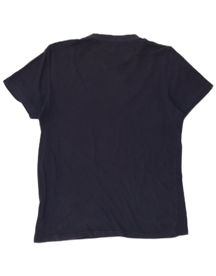 JACK & JONES Mens Graphic T-Shirt Top Small Navy Blue