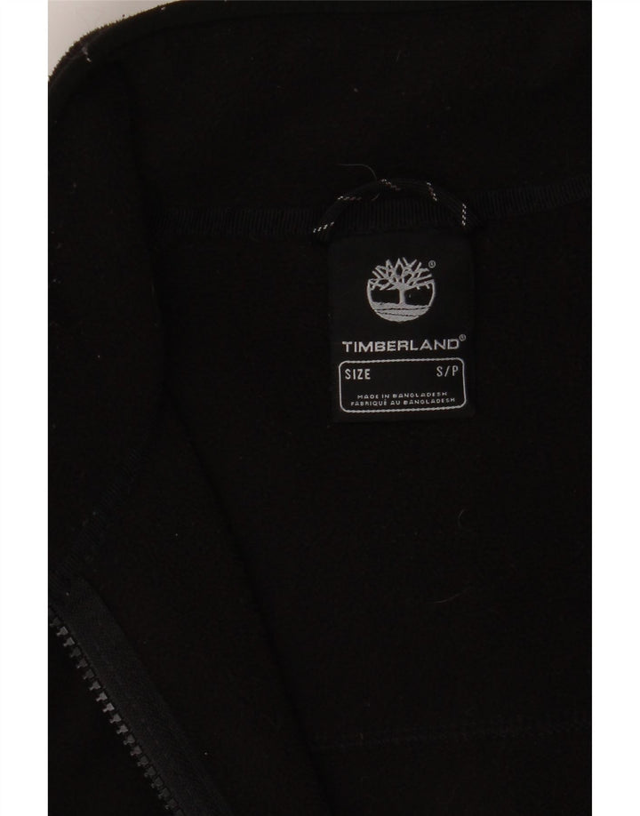 TIMBERLAND Chaqueta polar extragrande para mujer UK 10 Small Black